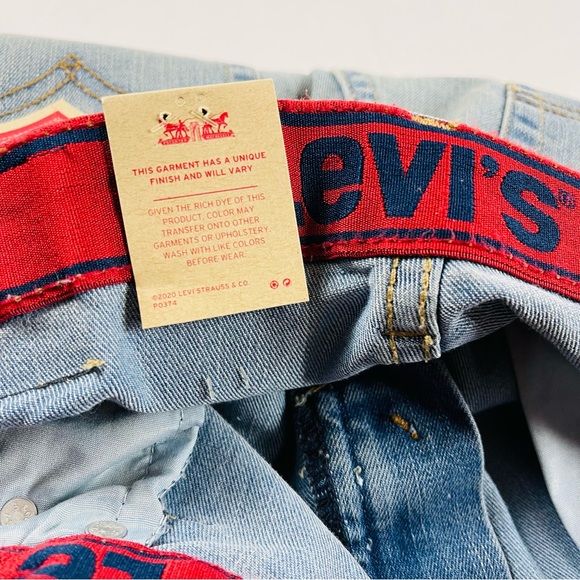 Levi's 511 Slim Flex Stretch Blue Jeans Boy Youth Size: 18 Reg 29x31 New MSRP:48 - Picture 7 of 15